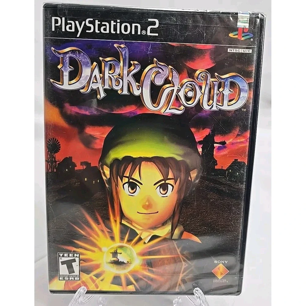 Dark Cloud Sony PlayStation 2 PS2 Black Label New Factory Sealed‎ No Rips🔥🔥
